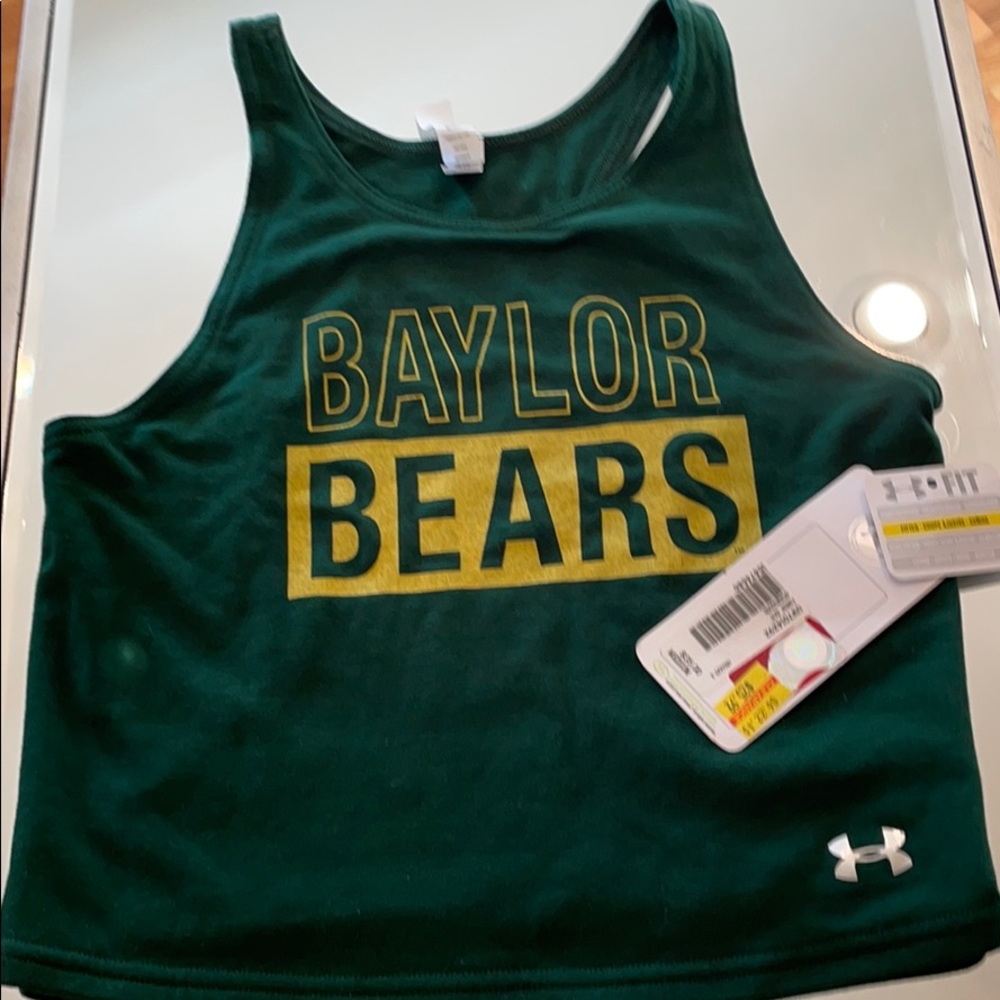 BAYLOR BEARS UNDER ARMOUR ATHLETIC TOP